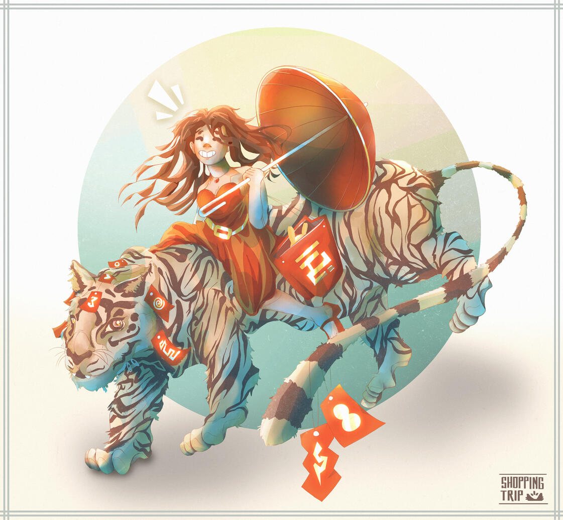 &quot;Shopping Trip&quot; (Digital)